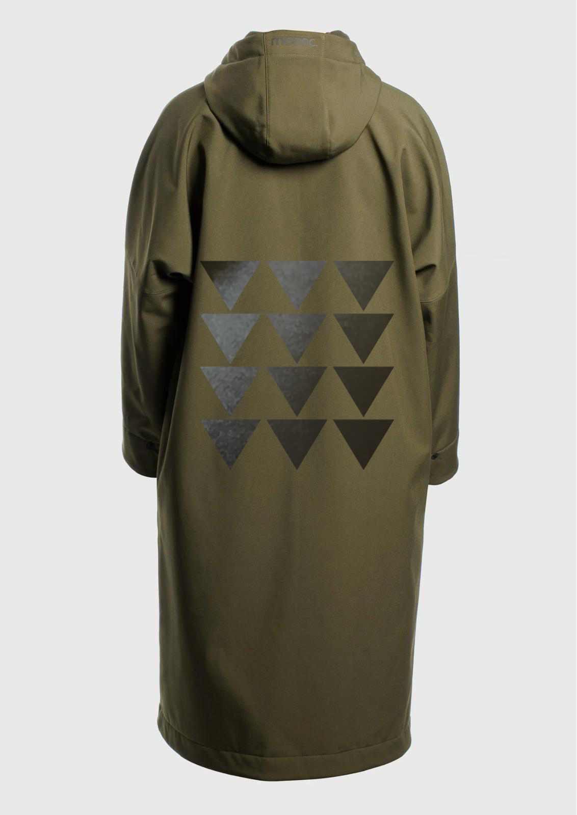 Reflective Forest Design Softshell Unisex Raincoat