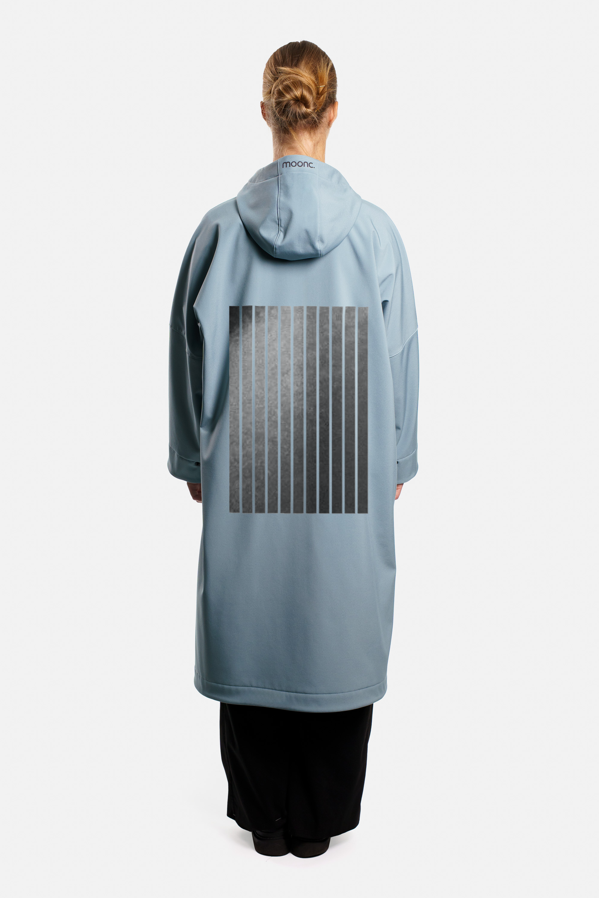 Softshell-Regenmantel mit reflektierendem Waldmotiv, Unisex