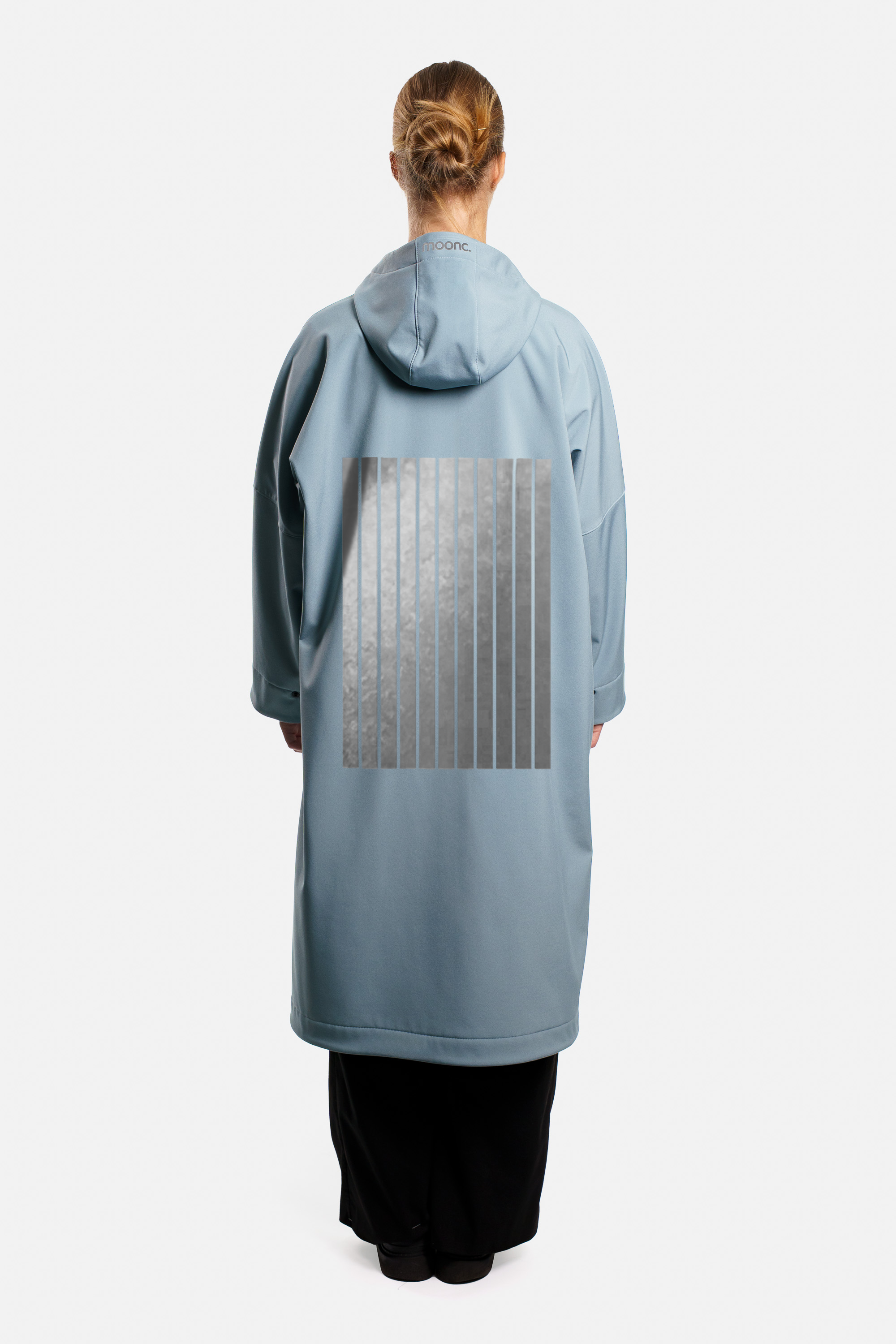 Softshell-Regenmantel mit reflektierendem Waldmotiv, Unisex