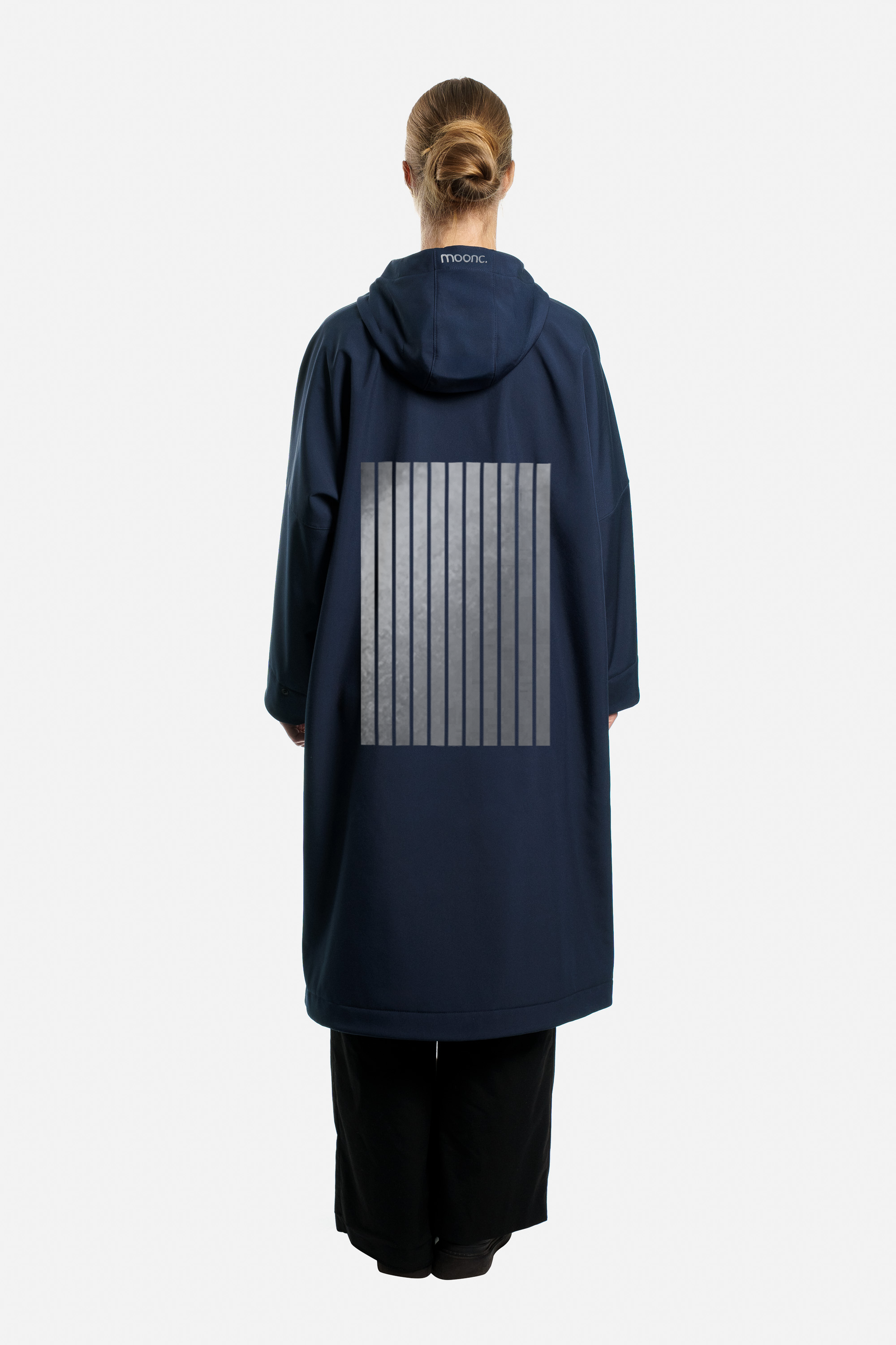 Softshell-Regenmantel mit reflektierendem Waldmotiv, Unisex