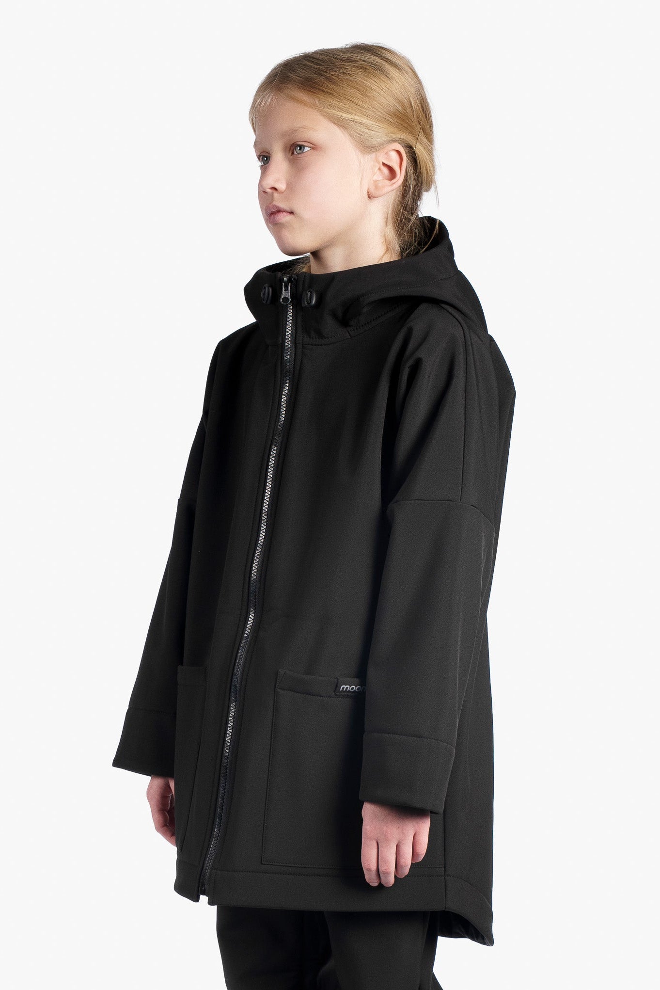 Minimal Kids Rain Jacket - Black