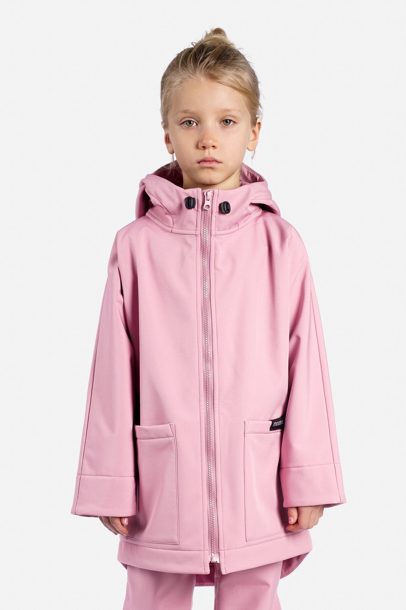Minimal Kids Rain Jacket - Pearl Pink
