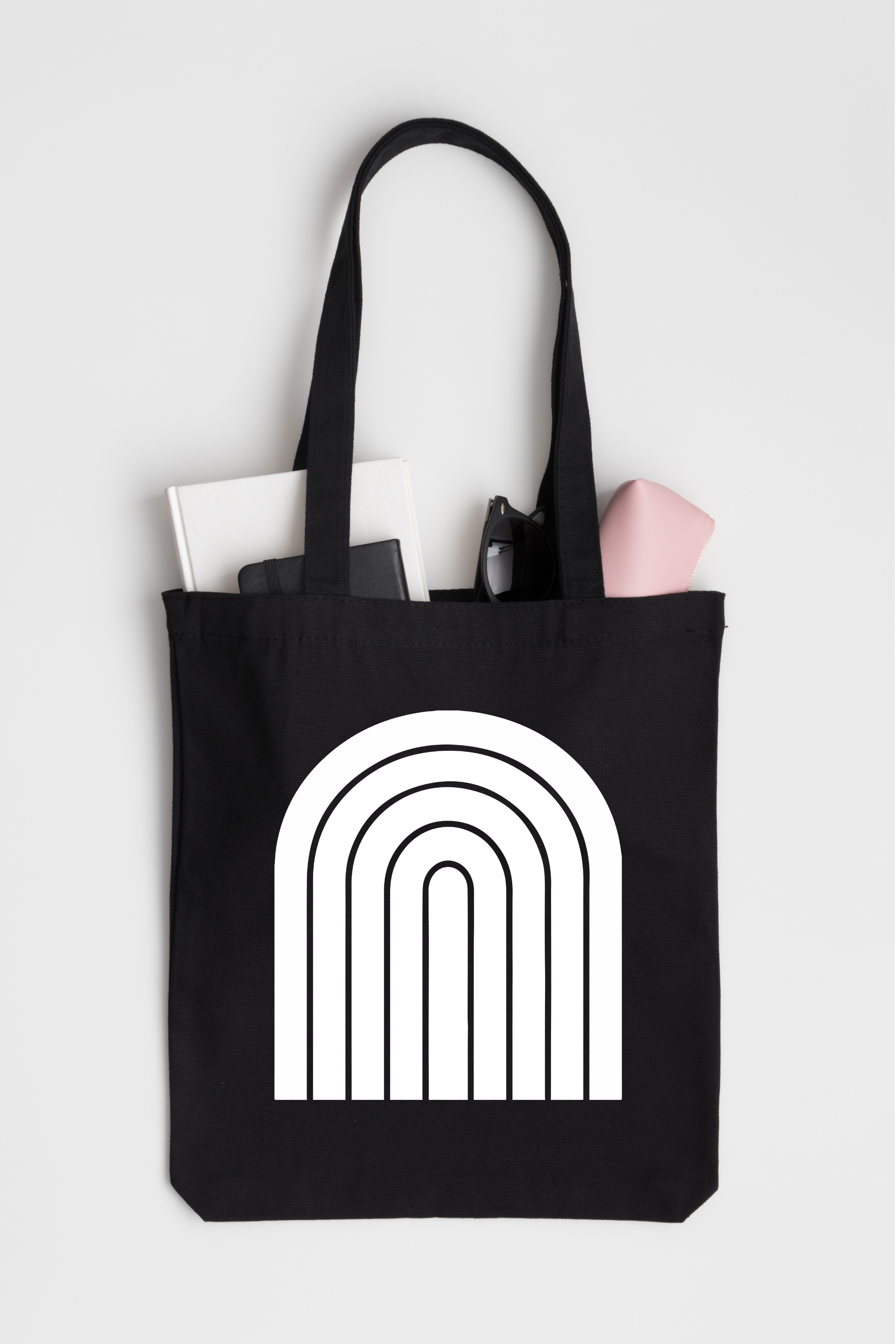 RAINBOW REFLECTIVE TOTE BAG